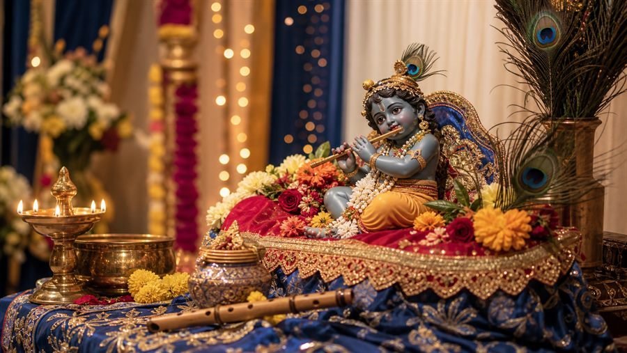 Krishna Janmashtami celebration
